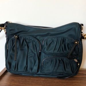MZ Wallace Coco Shoulder Bag in Mallard Bedford